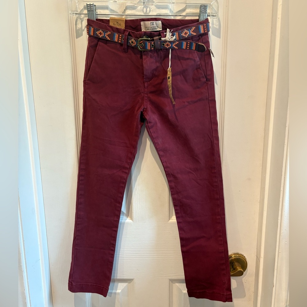 Scotch Shrunk Red Jeans‎ Versatile Style